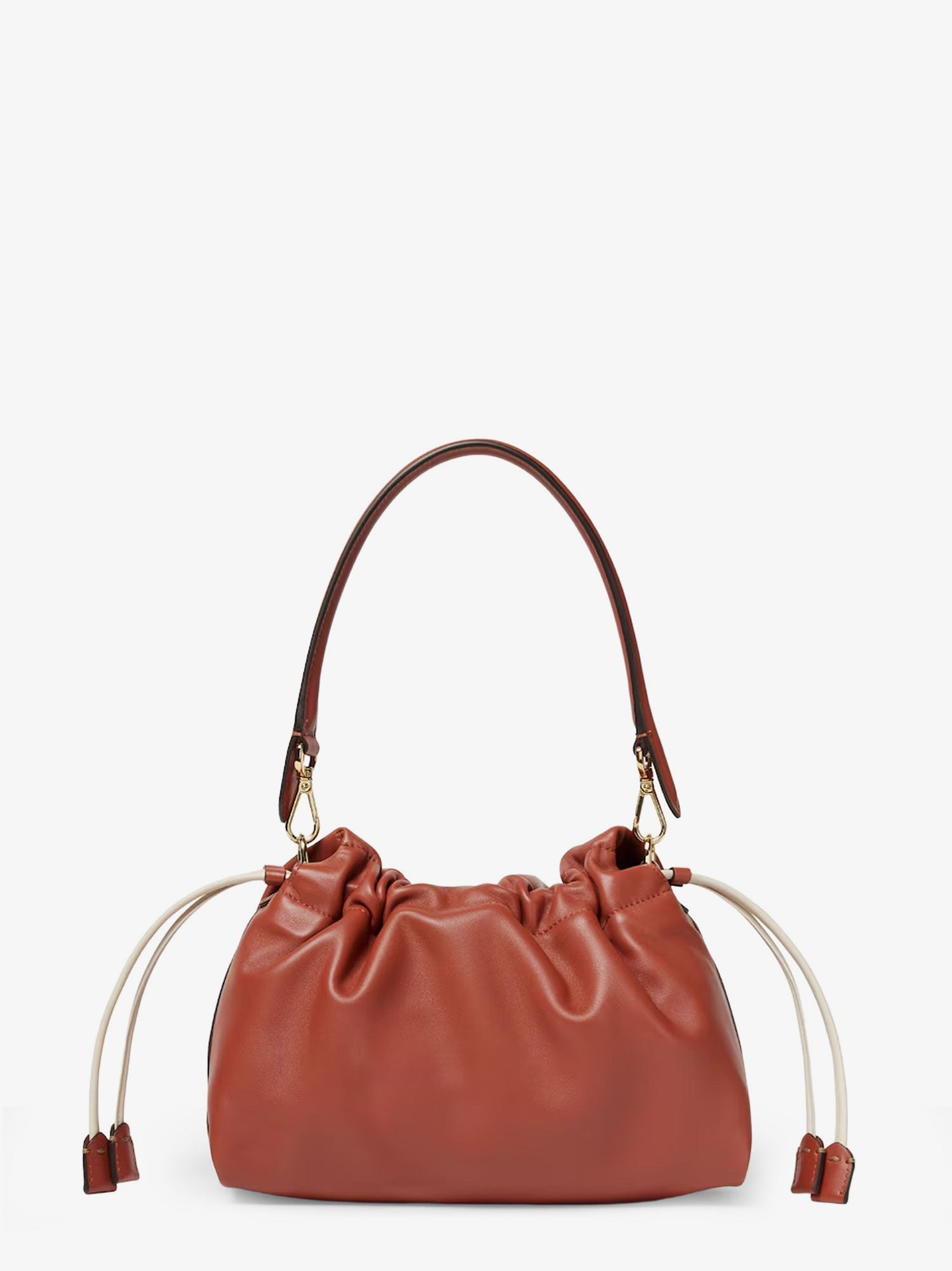 Fendi Women Mamma Baguette Leather Shoulder Bag - 2