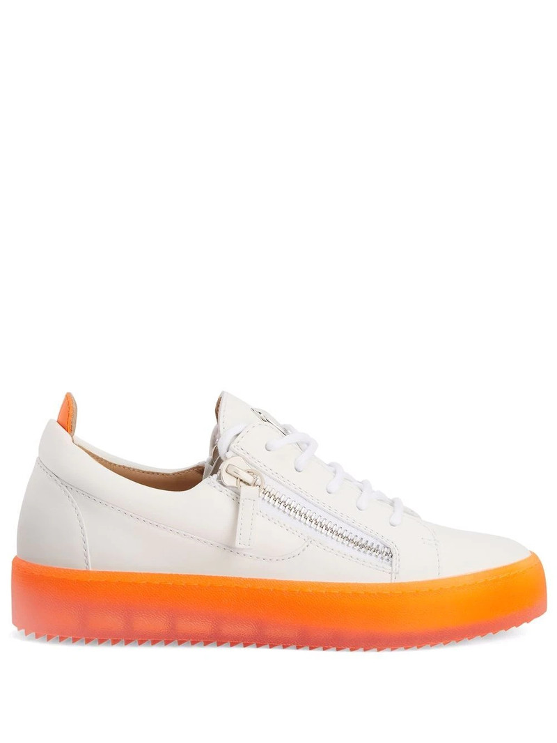 Gail contrast-sole sneakers 1