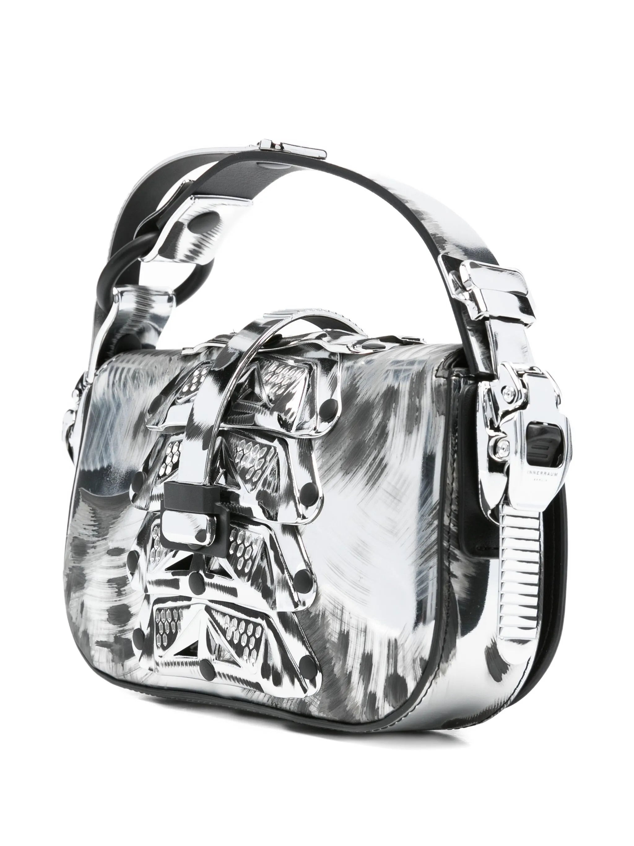 Innerraum Metallic-buckle Patterned Tote Bag - 4