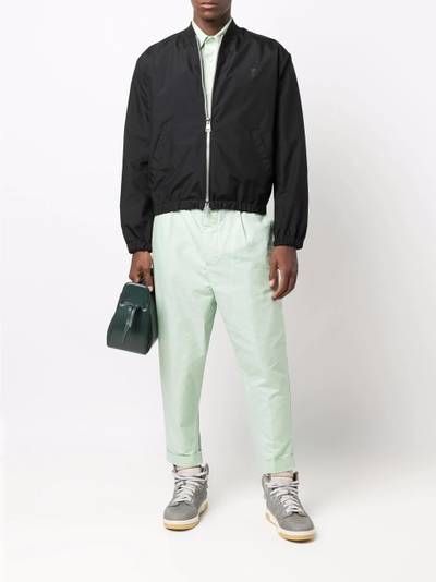 AMI Paris oversized carrot-fit trousers outlook