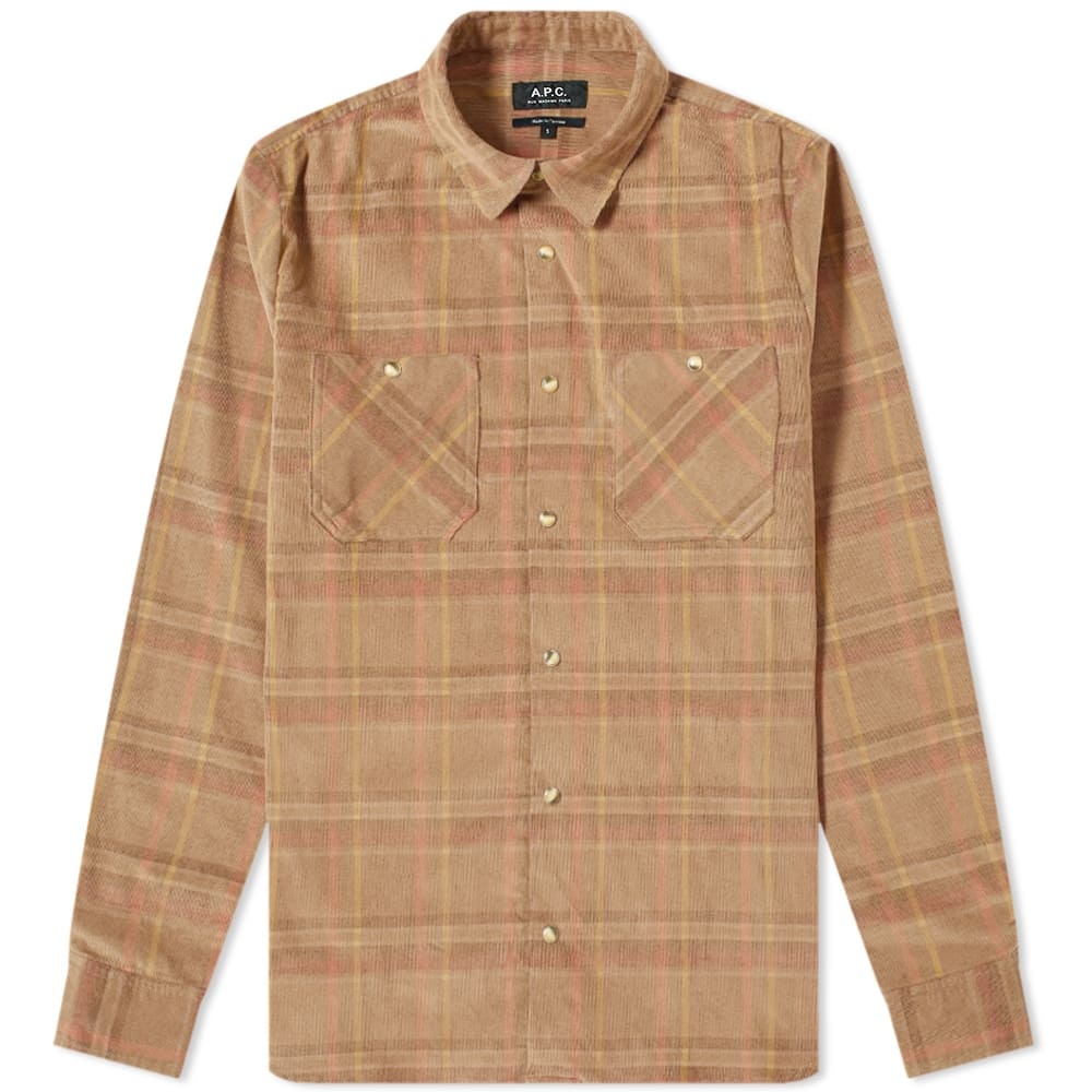 A.P.C. Tundra Corduroy Overshirt - 1