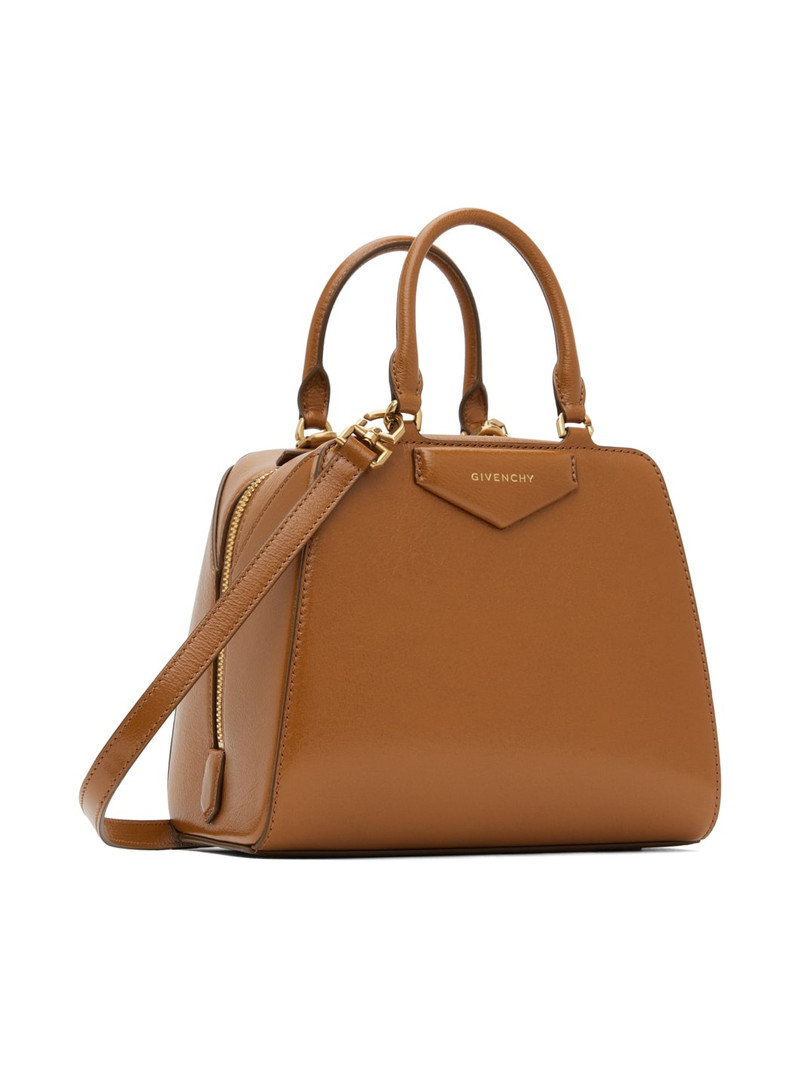Givenchy Tan Mini Antigona Cube Bag outlook