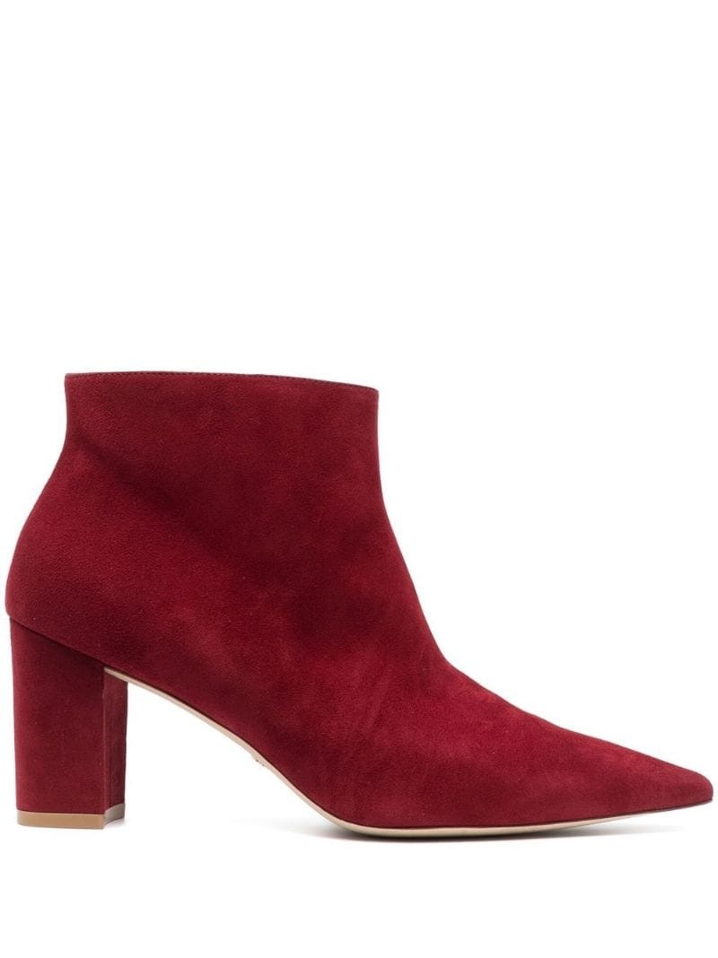 Sue suede 70mm ankle boots - 1