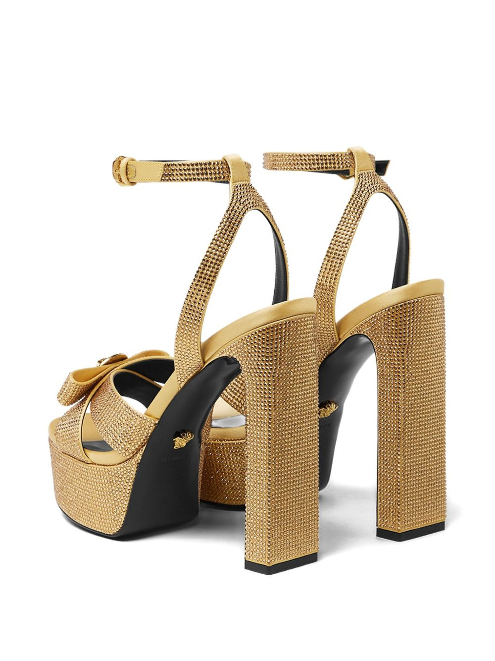140mm crystal-embellished sandals - 3