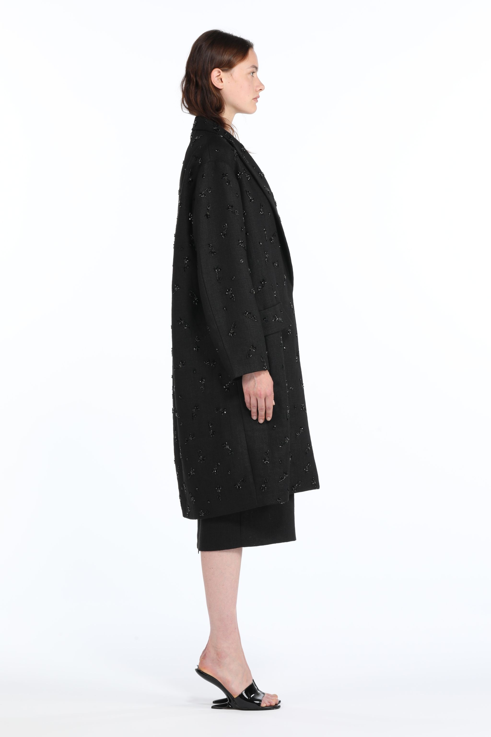 CRYSTAL-EMBELLISHED COAT - 3