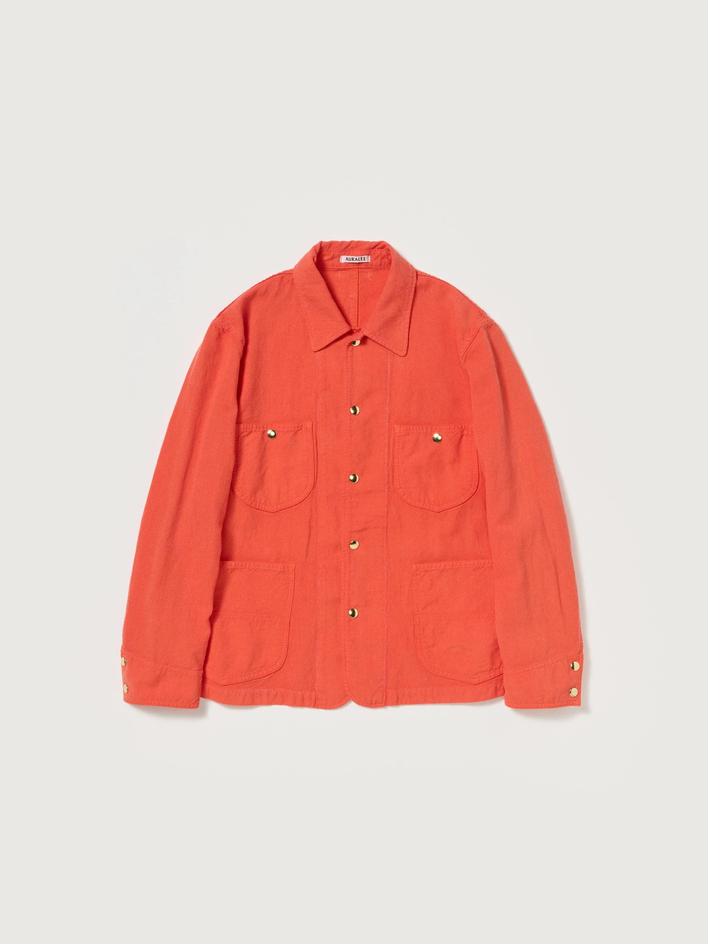 WOOL COTTON LINEN OX WORK JACKET - 1