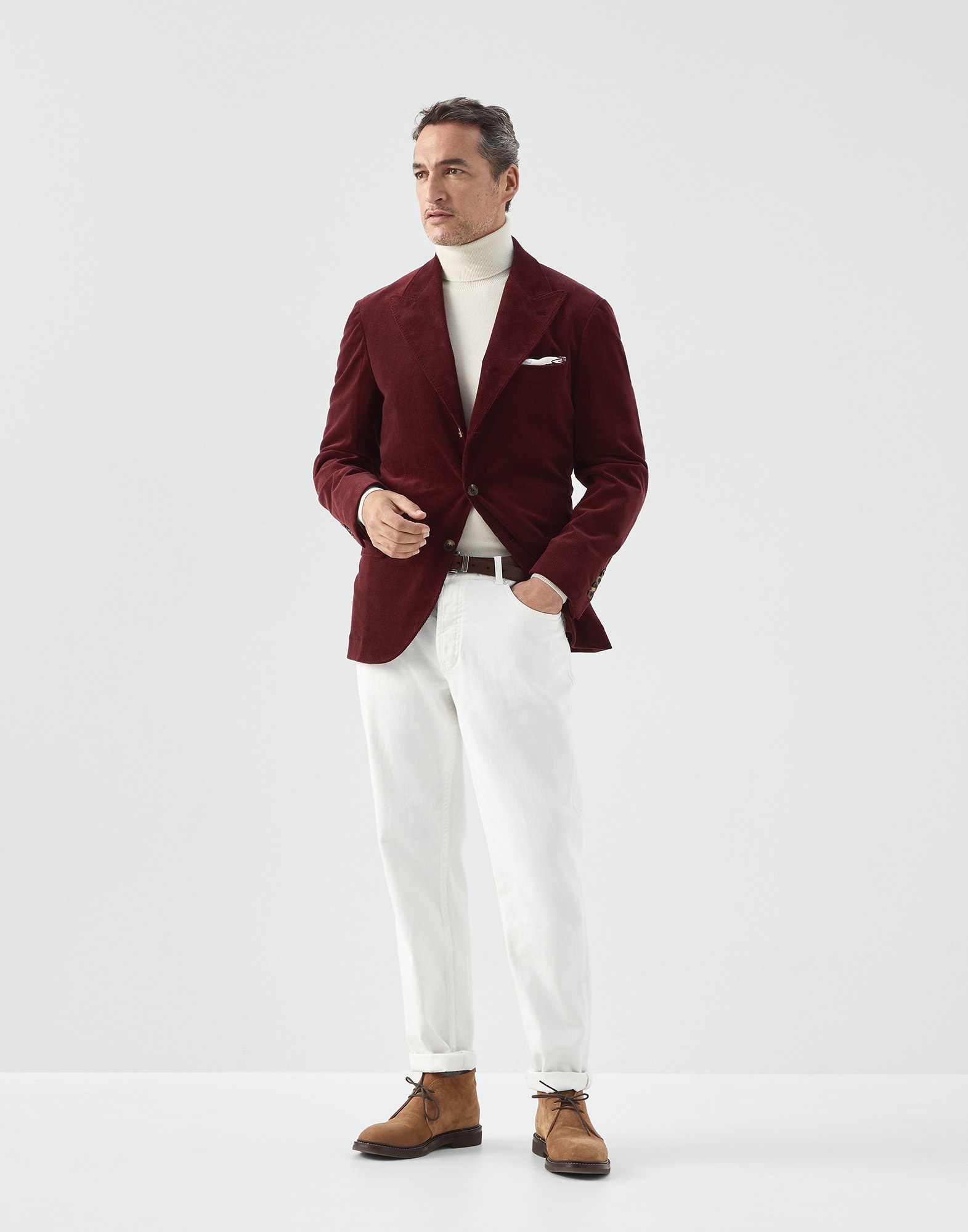Cashmere turtleneck sweater - 5