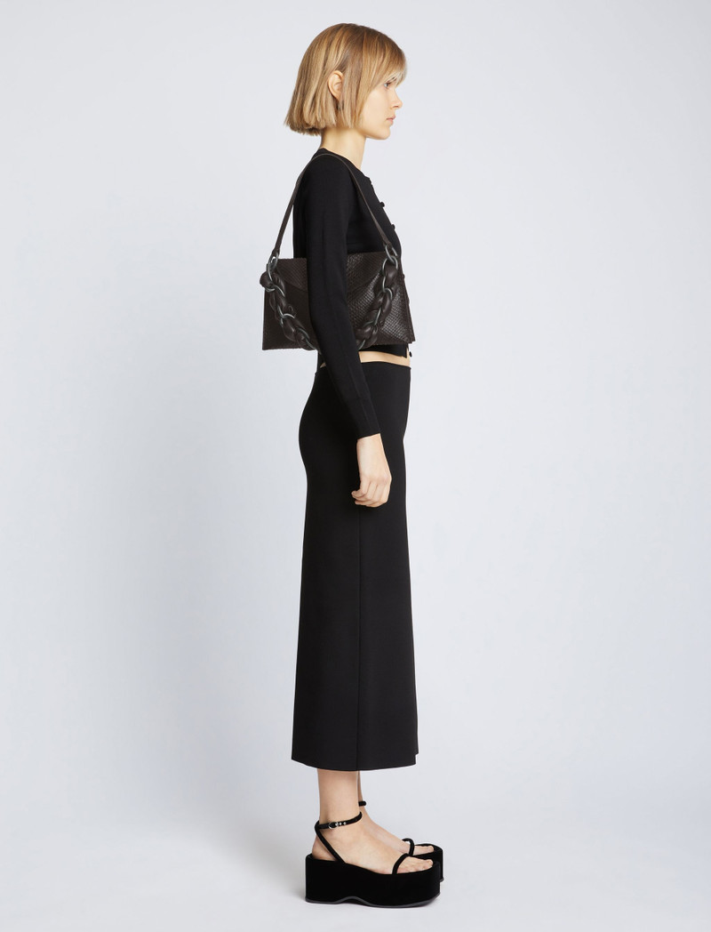 Proenza Schouler Carved Python Braid Bag outlook