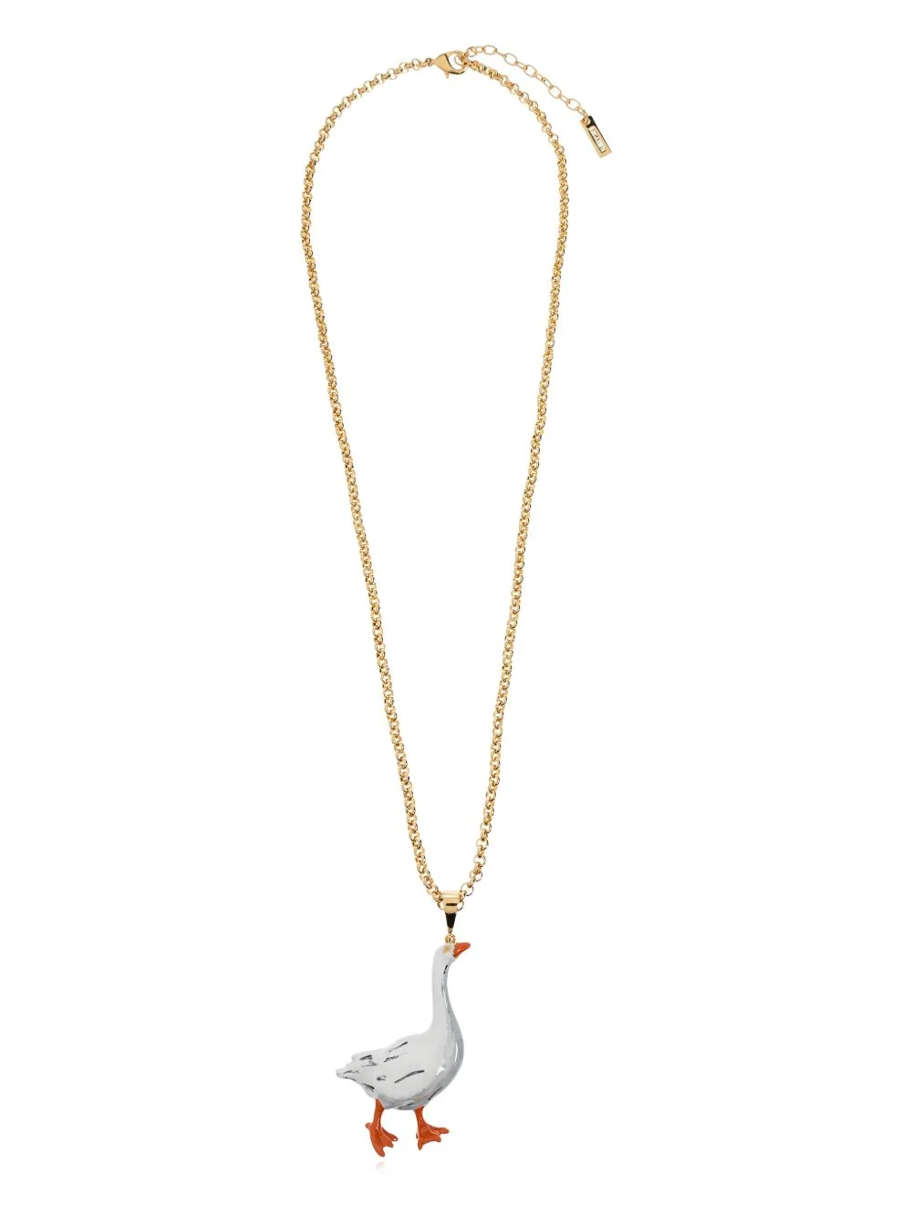 goose-pendant necklace - 1