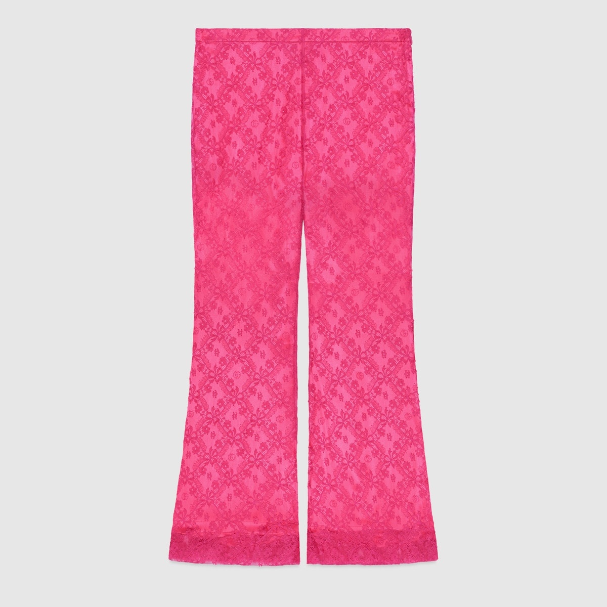 GG floral lace flared pant - 1