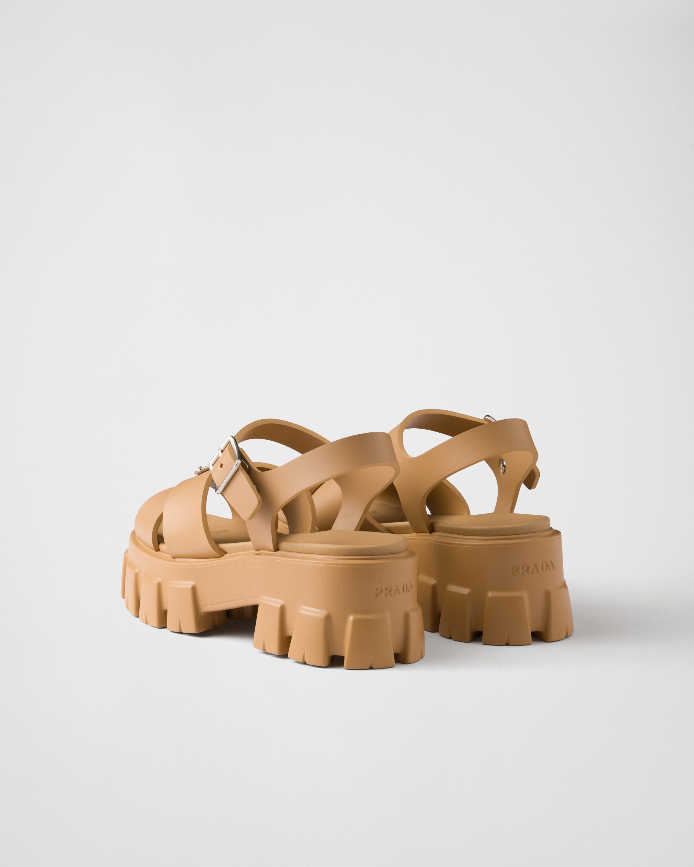 Monolith rubber sandals - 4
