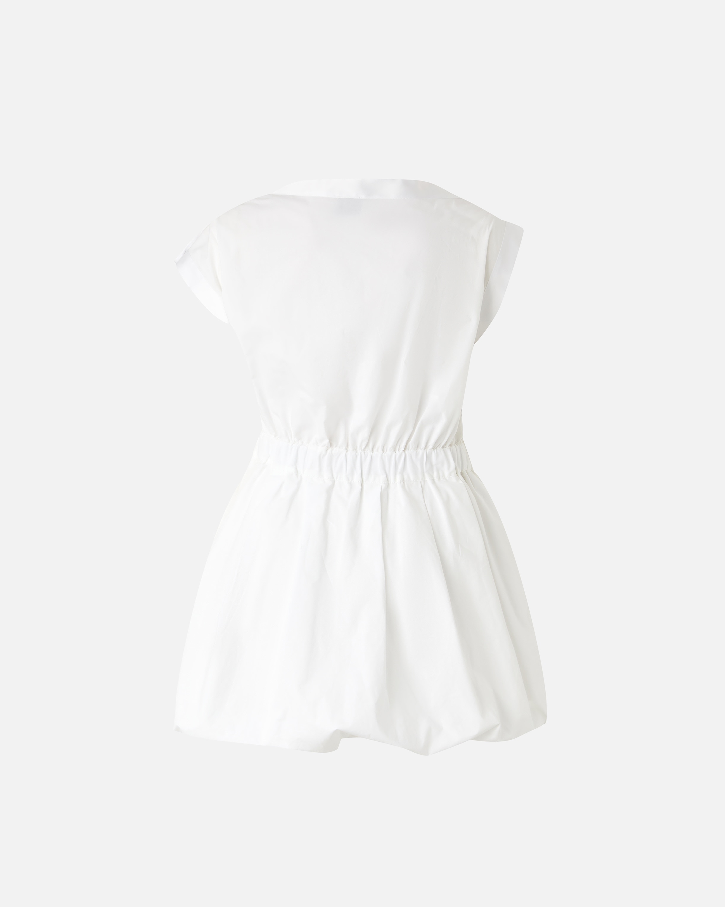 SHORT SHIRT DRESS WITH CRISSCROSS - 6