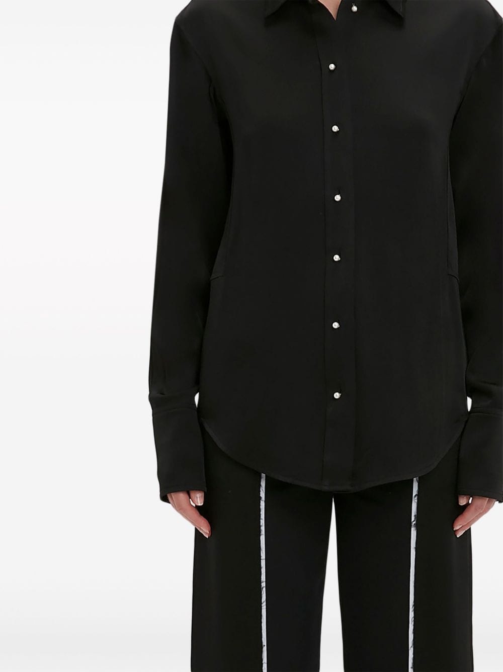 Waistcoat long-sleeved shirt - 5