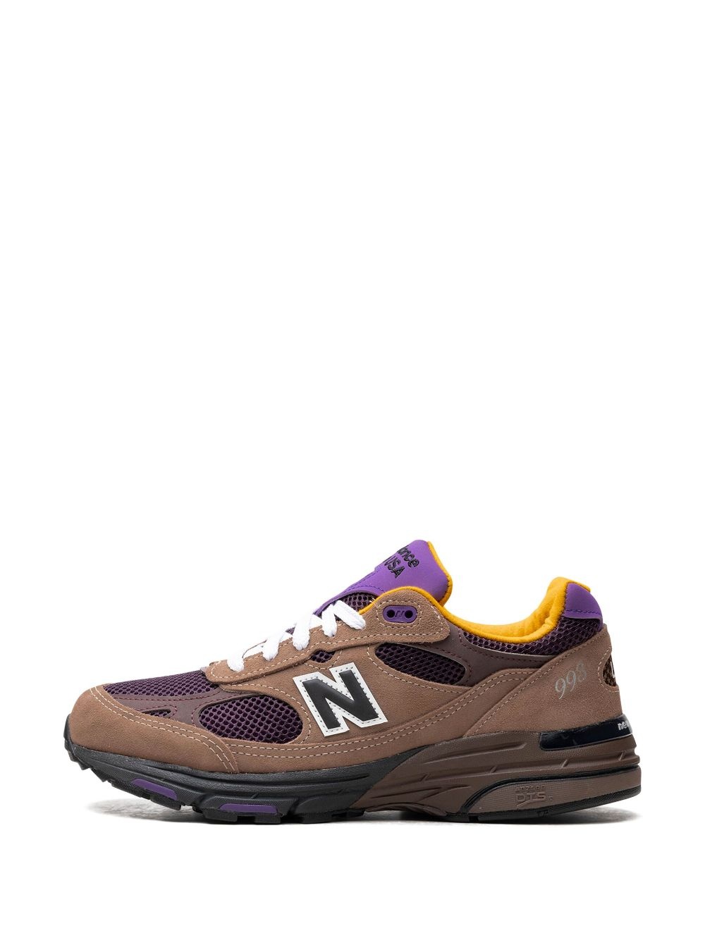 Made in USA 993 "Mushroom/Midnight Violet" sneakers - 5