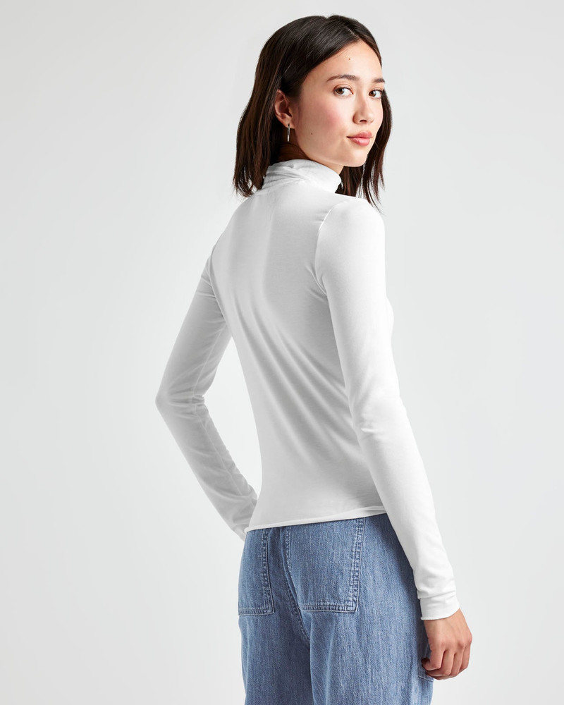 Bamboo Blend Long Sleeve Turtleneck 6