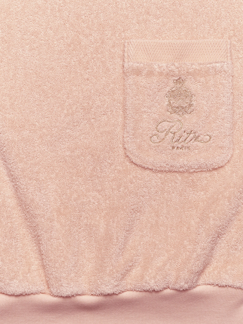 Ritz Women's Terry Cropped Sweatshirt in Ritz Pink - 2
