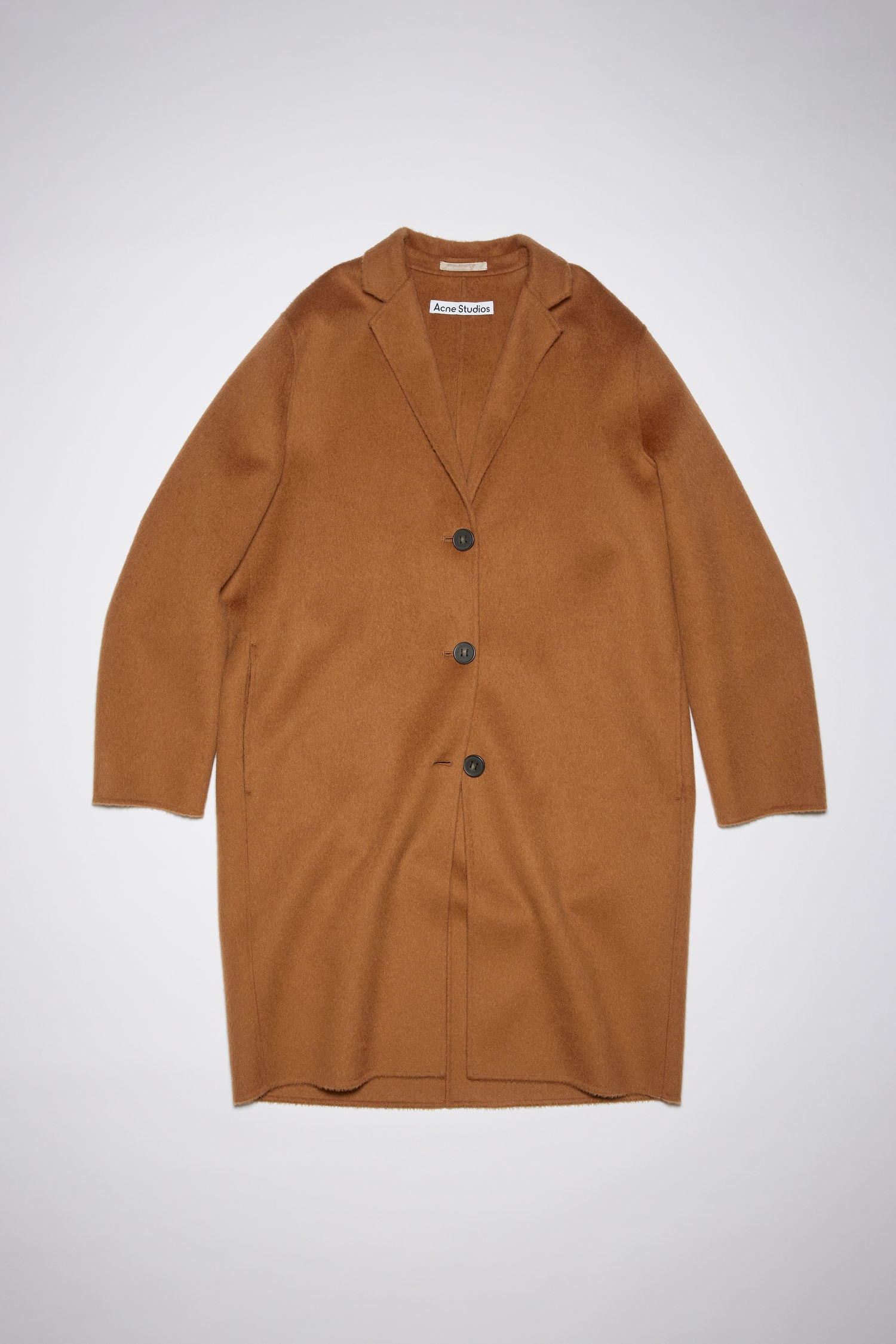 Single-breasted coat - Rust brown - 5