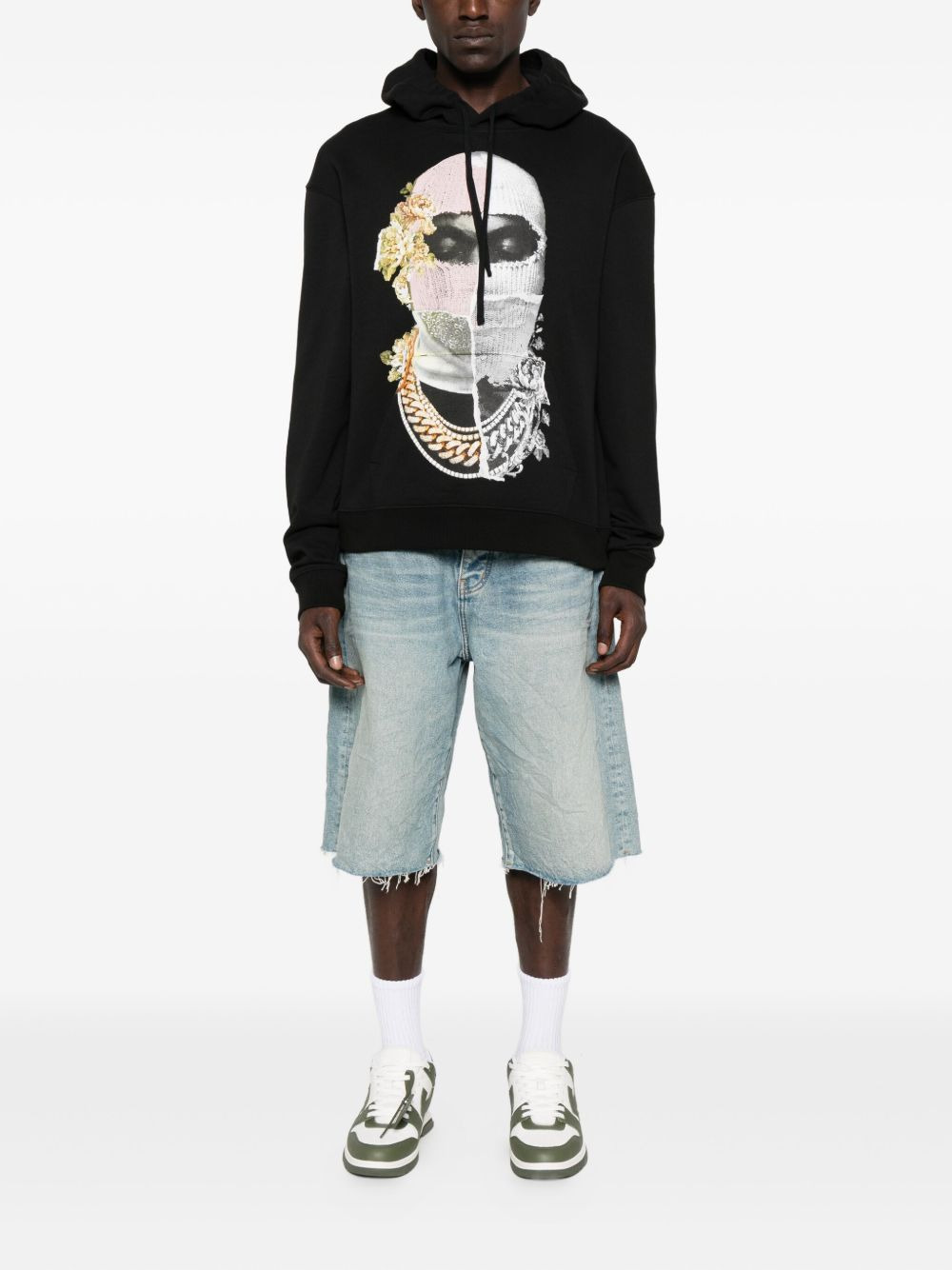 Future Mask cotton hoodie - 2