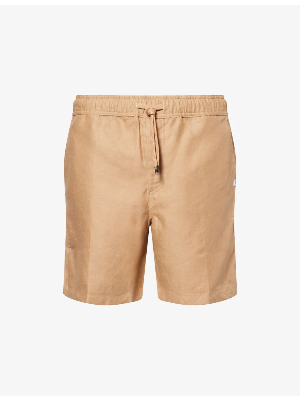 Sydney Drawstring-Waist Linen Shorts - 1