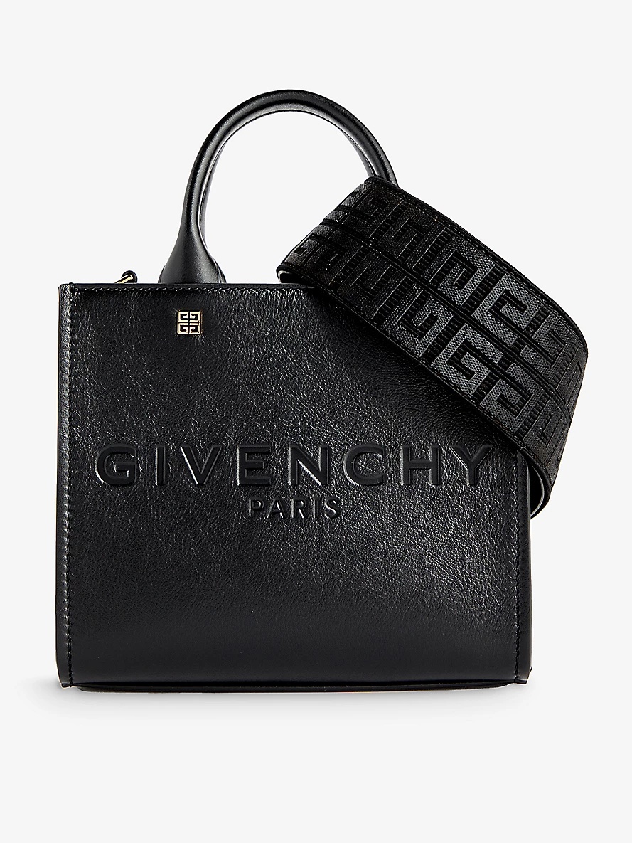 Givenchy G mini leather top handle bag selfridges REVERSIBLE