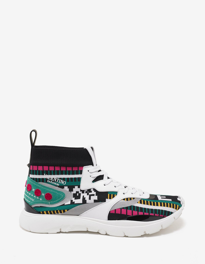Valentino Valentino Heroes Tribe High Top Trainers outlook
