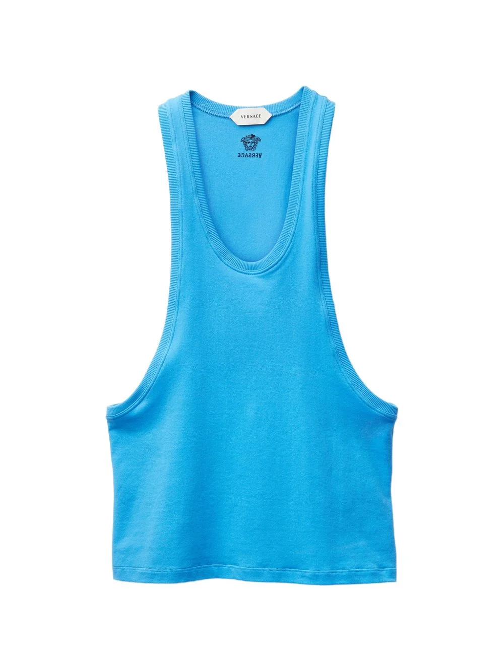 cotton-jersey tank top - 1