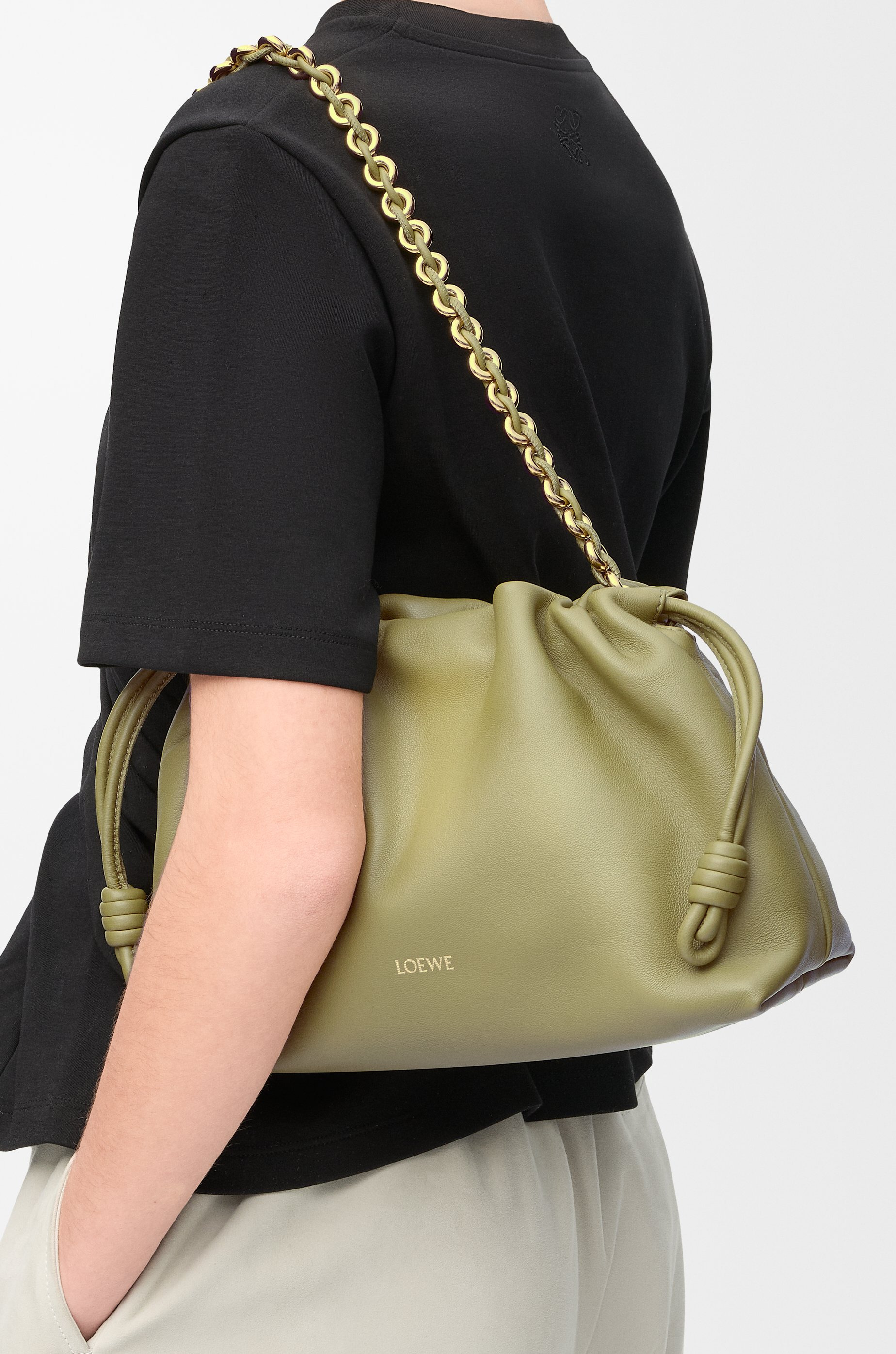 Medium Flamenco purse in mellow nappa lambskin - 3