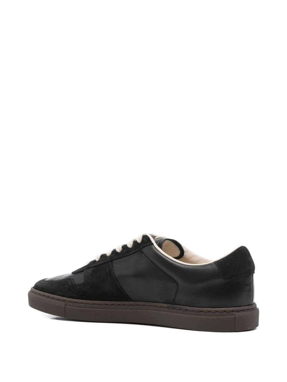 panelled low-top sneakers - 3