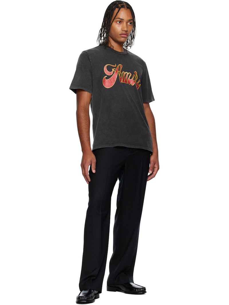 AMIRI Gray Groovy T-shirt outlook