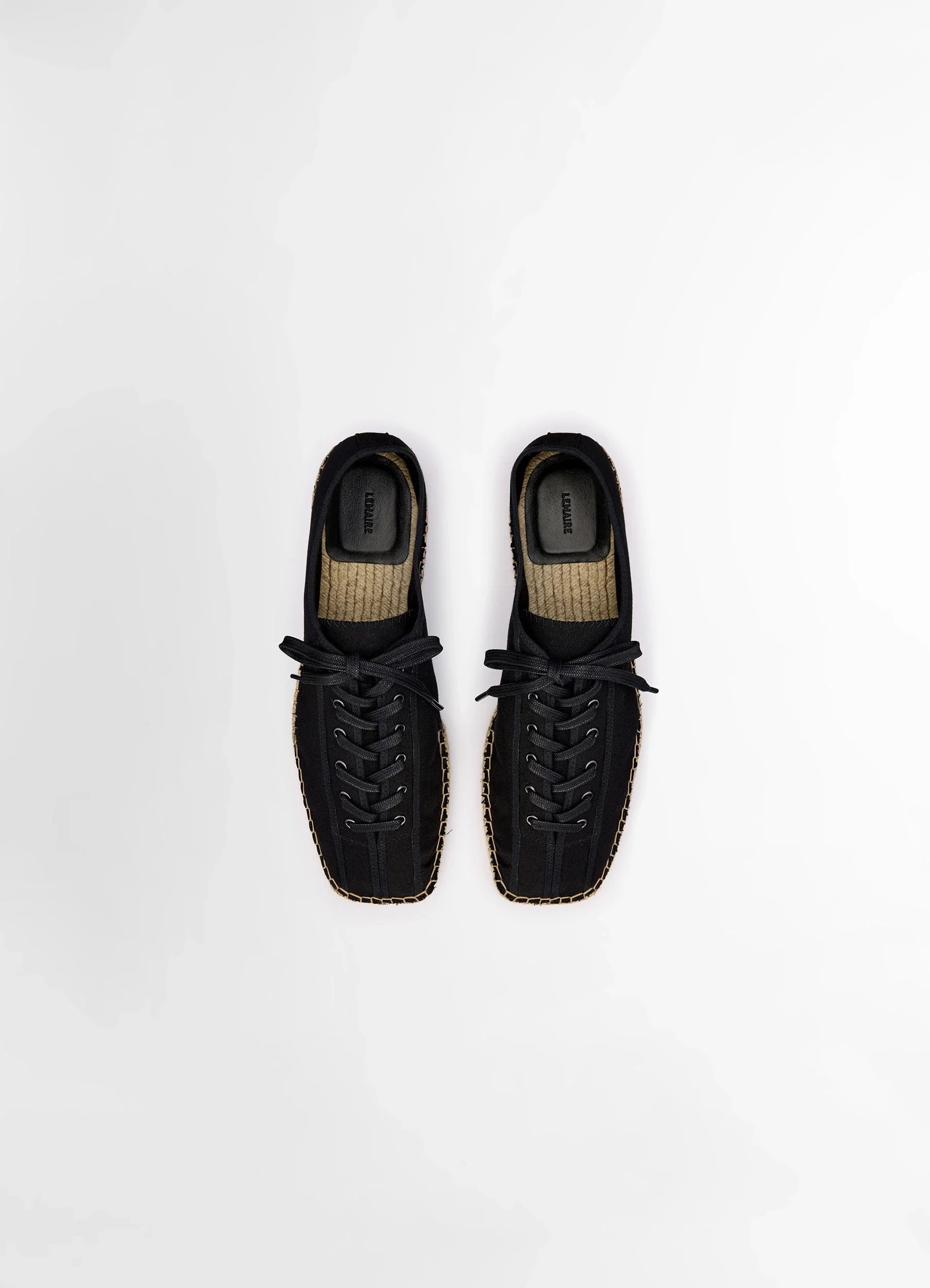 LINOLEUM LACED ESPADRILLES - 5