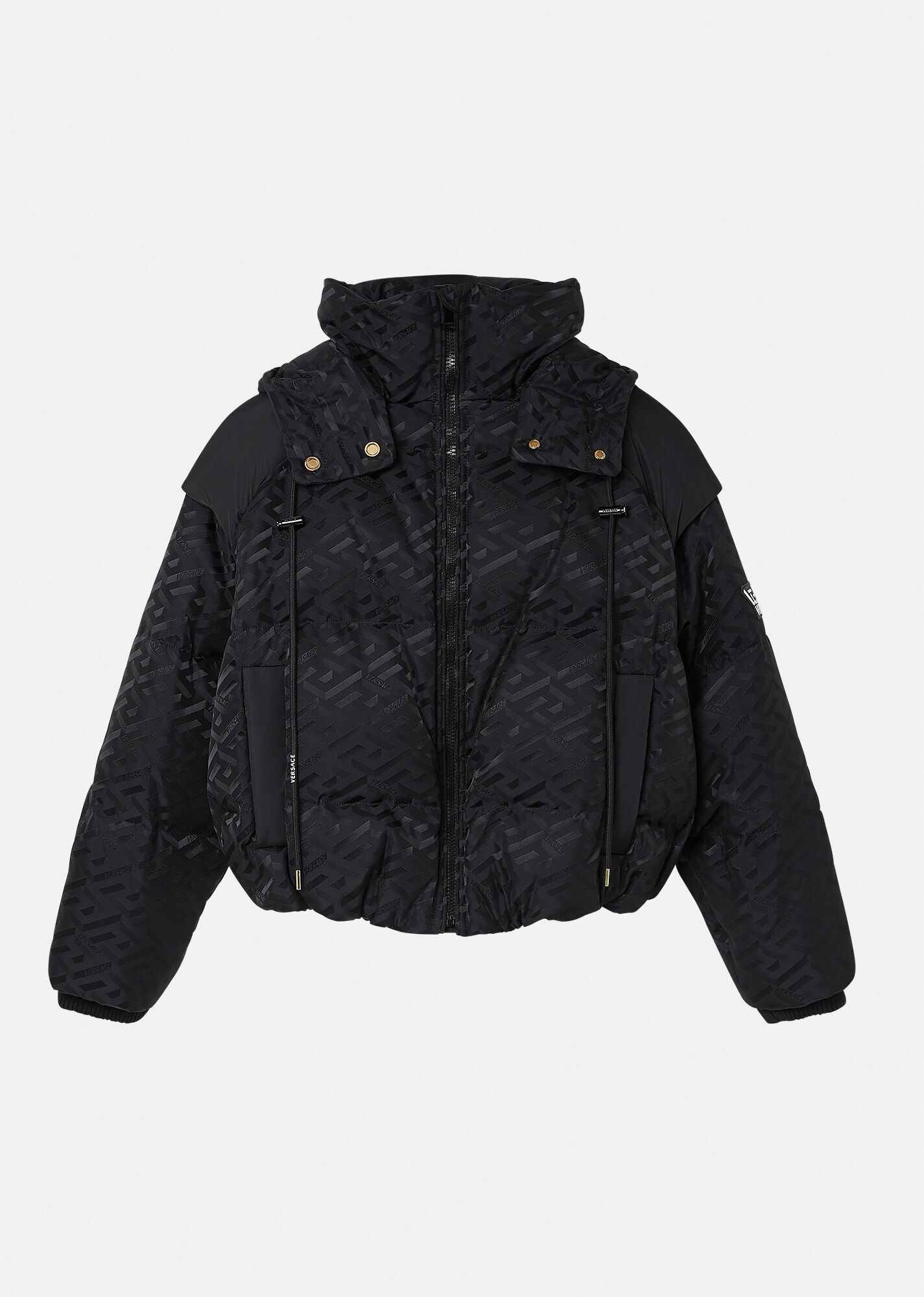 Greca Puffer Jacket - 1