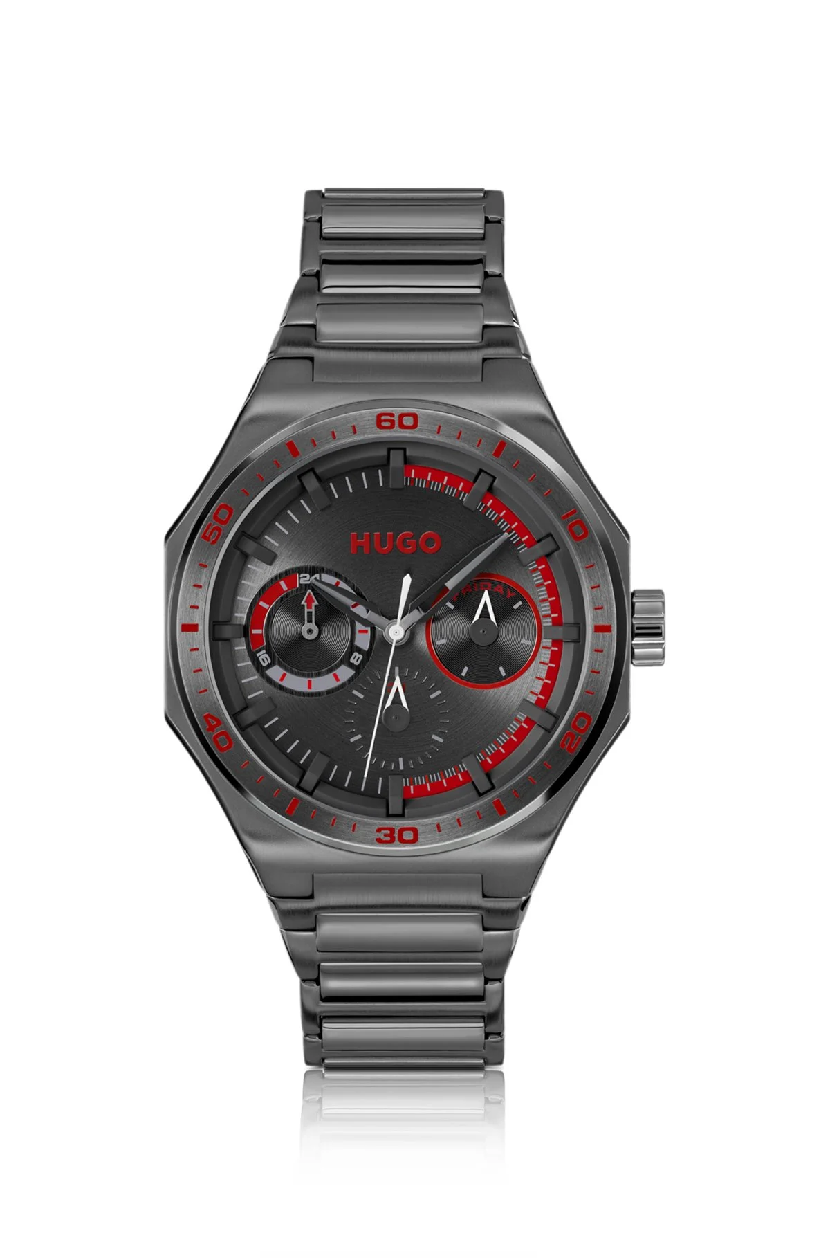 #GRAIL SPORT BLACK-PLATED WATCH WITH TONAL DIAL - 1