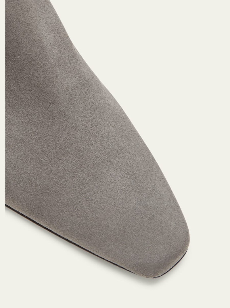 Tolarc Suede Zip Ankle Booties 3