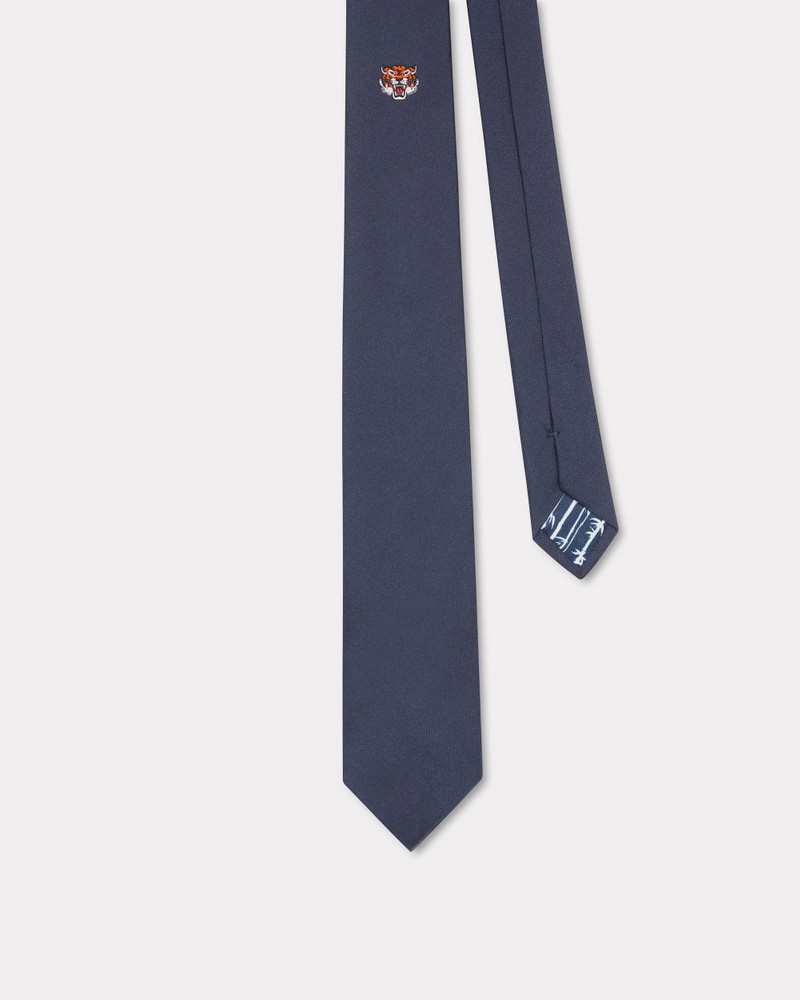 KENZO 'KENZO Stamp' silk tie outlook