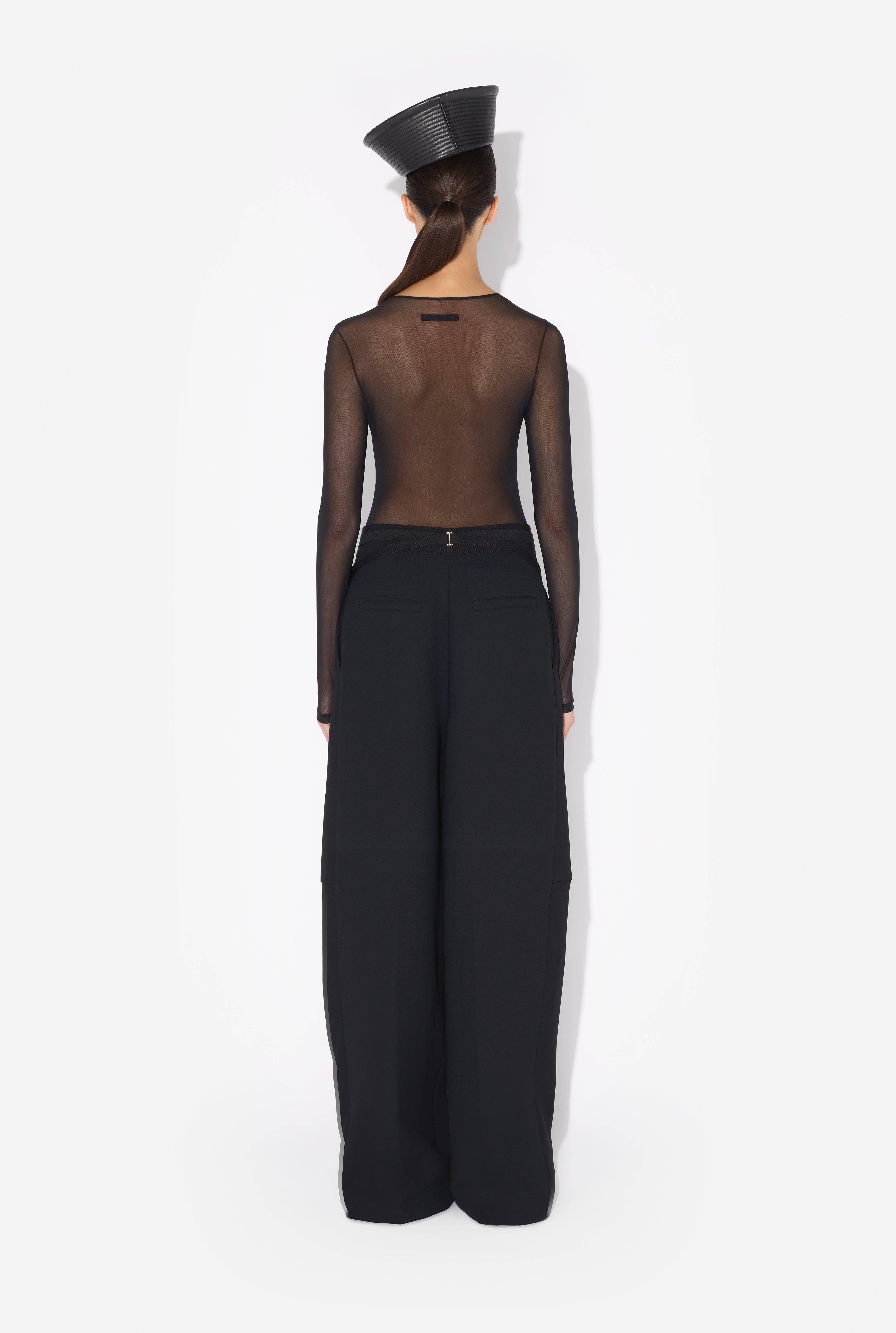 THE JEAN PAUL GAULTIER FLOCKED TOP - 3