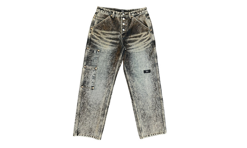 Iron Faded Denim Pants "Blue" TC26PT1501 1