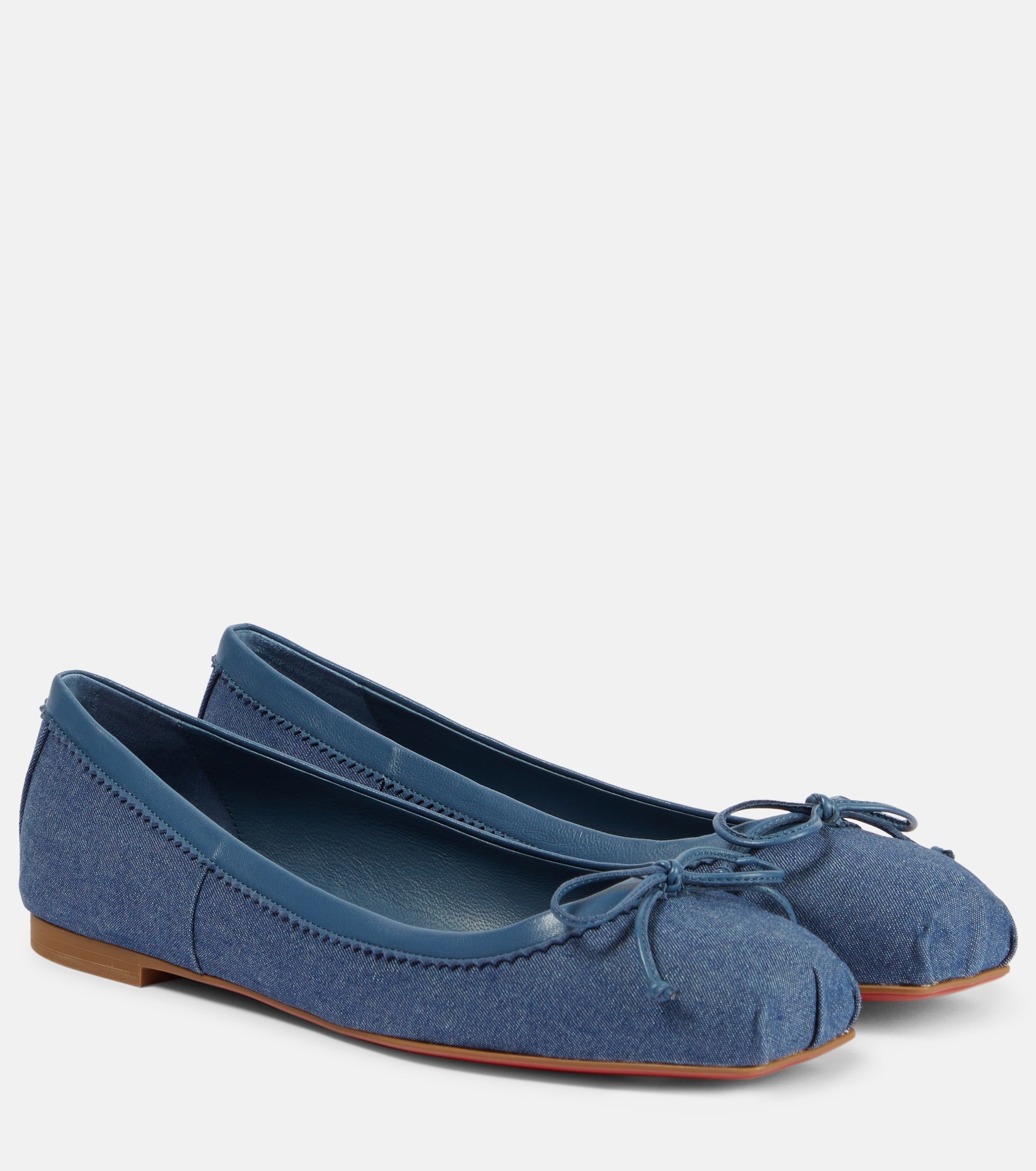 Mamadrague denim ballet flats - 1