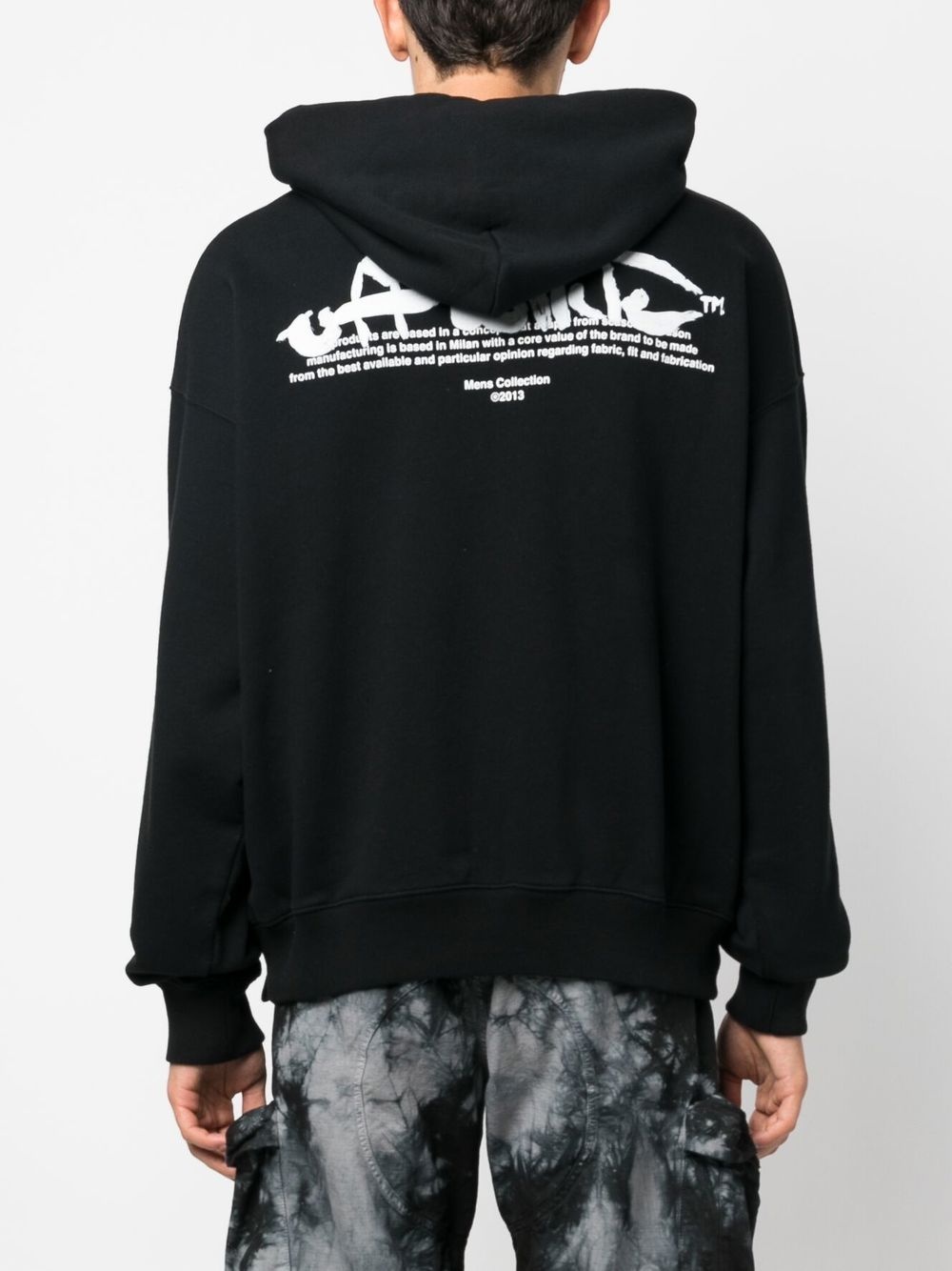 Arrows-print hoodie - 4