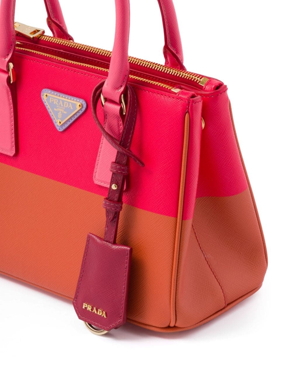 small Galleria Saffiano leather handbag - 6