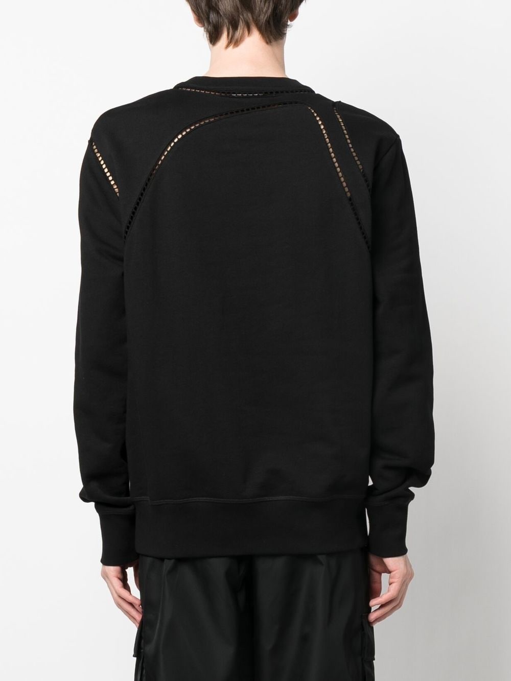 cut-out detail sweatshirt - 4