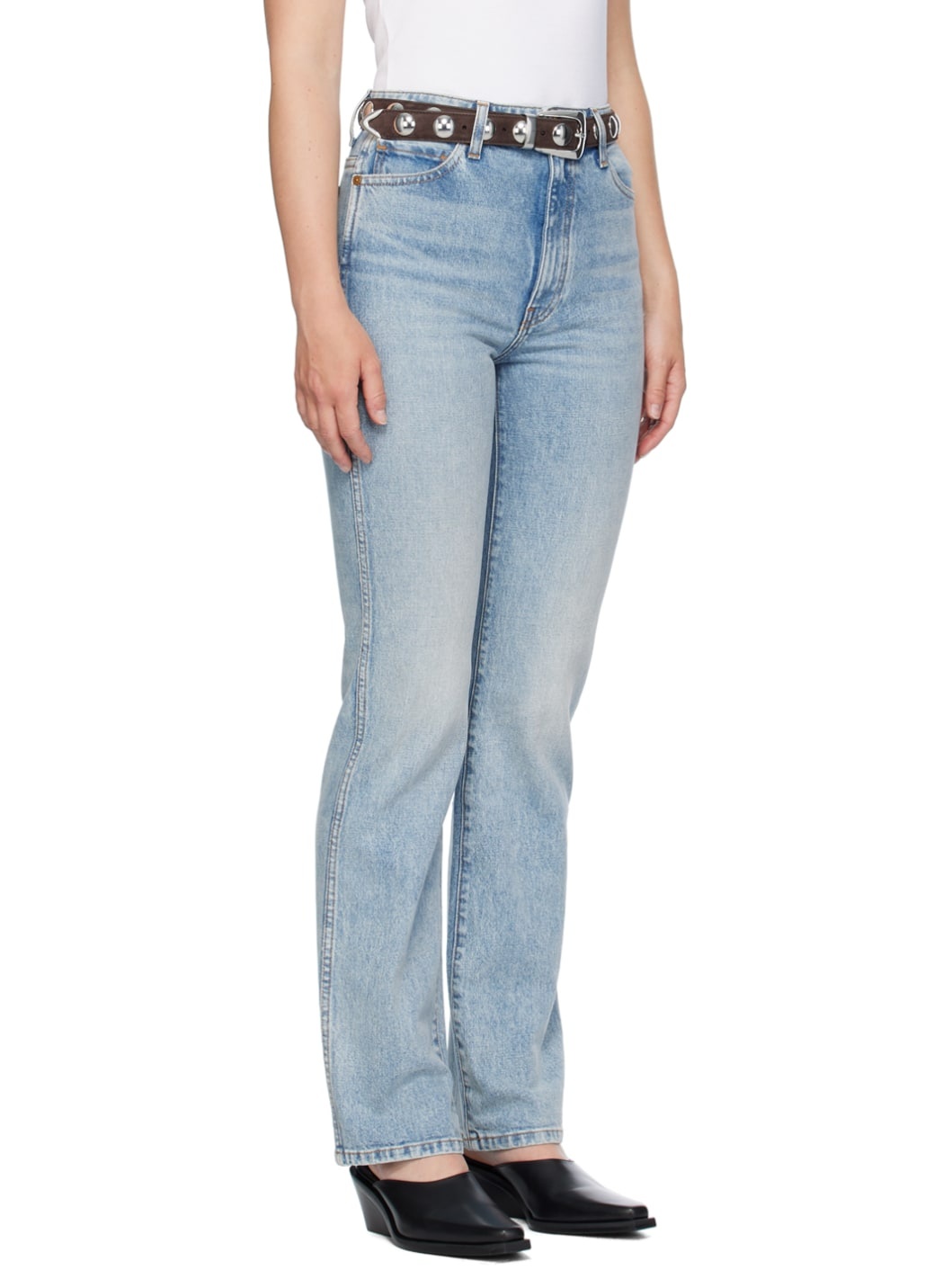 Blue 'The Danielle' Stretch Jeans - 2