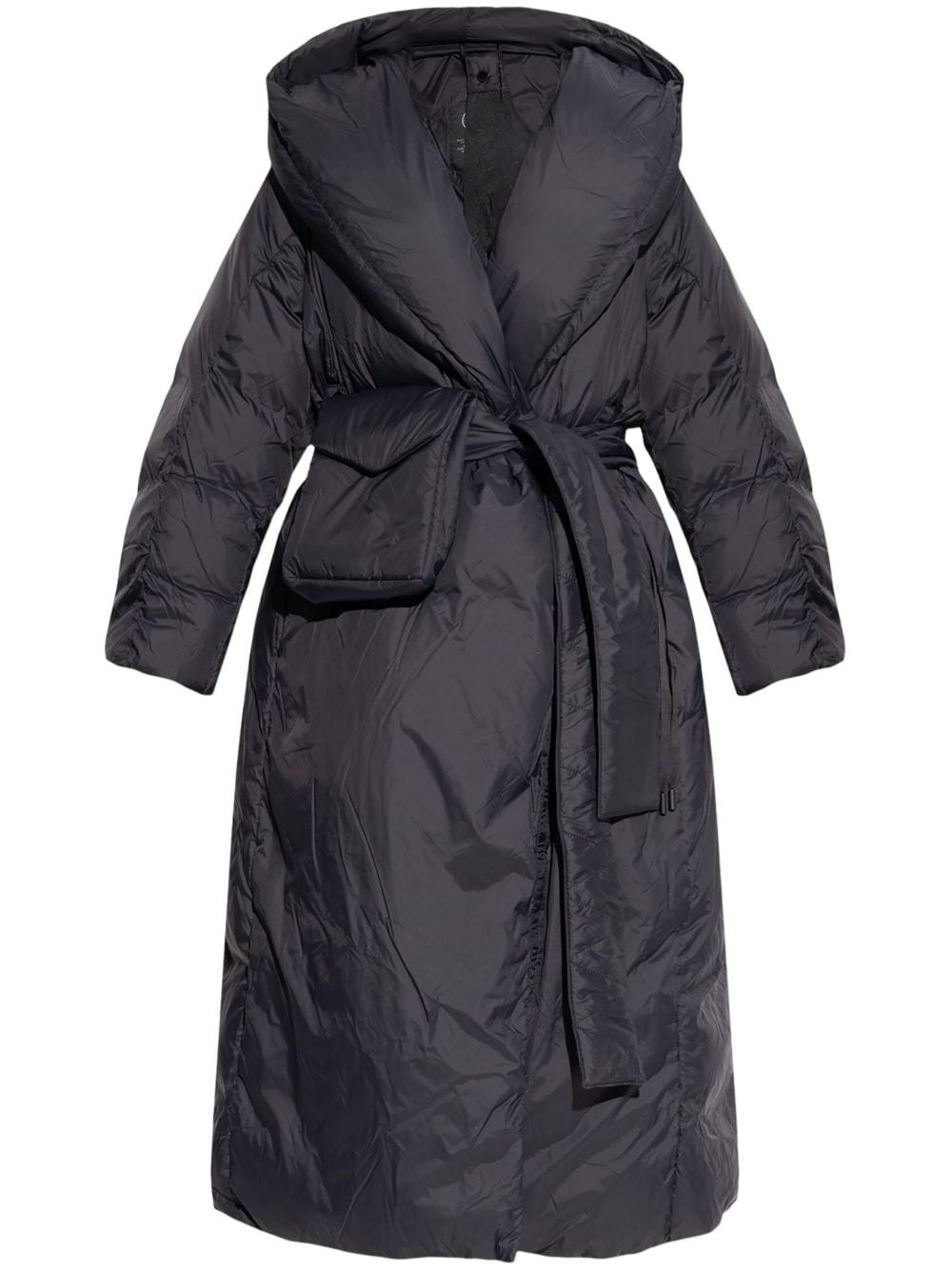 hooded padded coat - 1