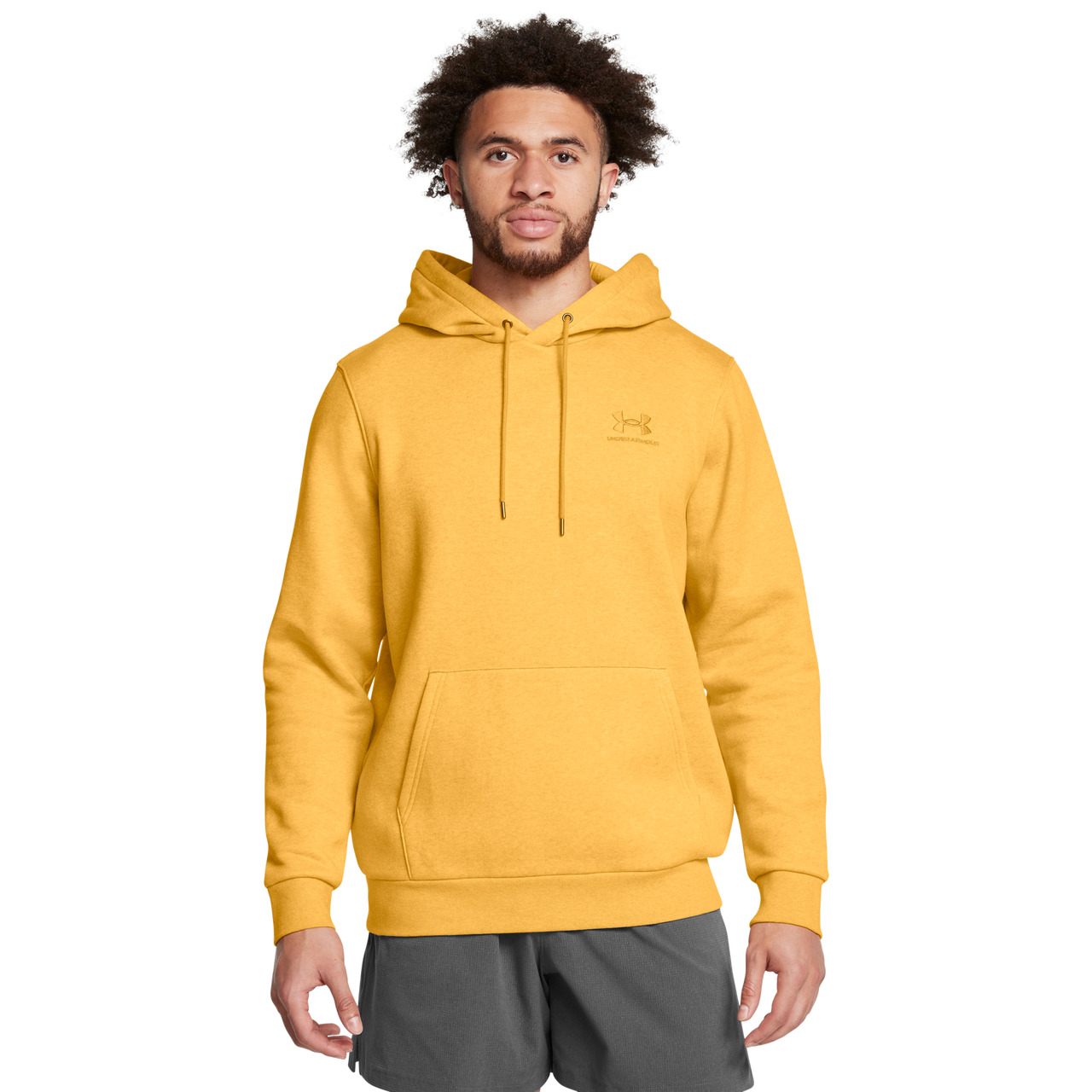 Under Armour Mens Under Armour Essential Fleece Hoodie - 1