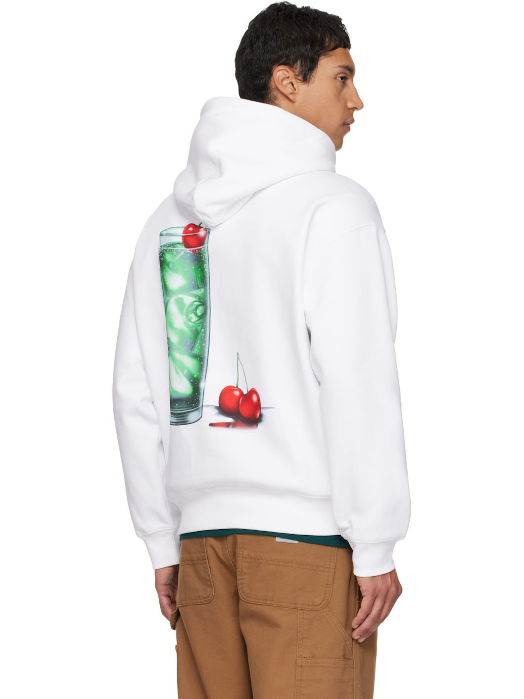 White Jake Garcia Hoodie - 3