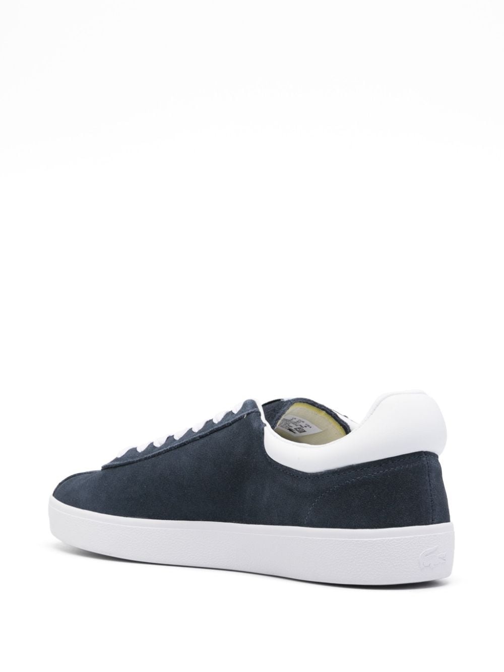 logo-debossed suede sneakers - 3