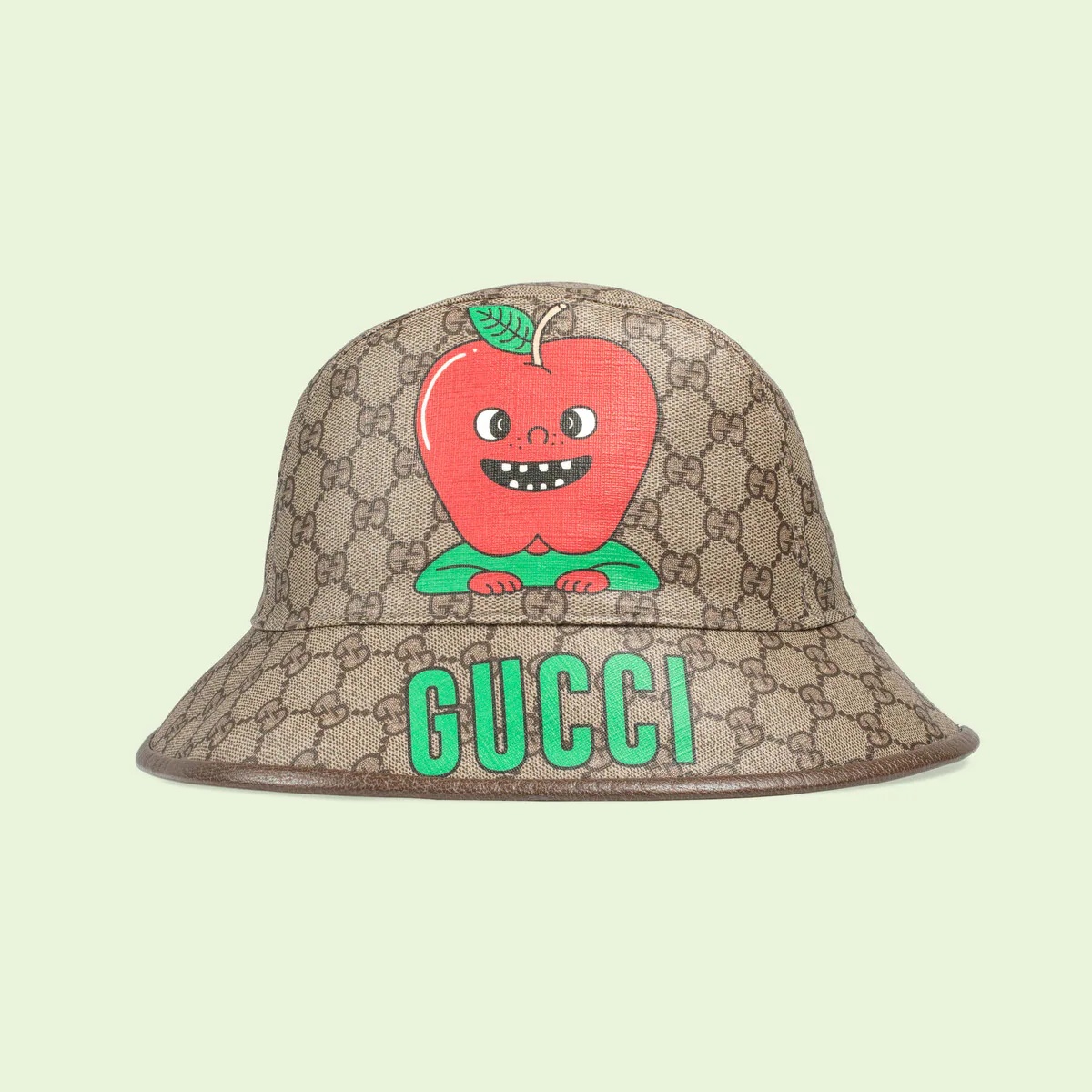 Gucci apple Supreme fedora hat - 2