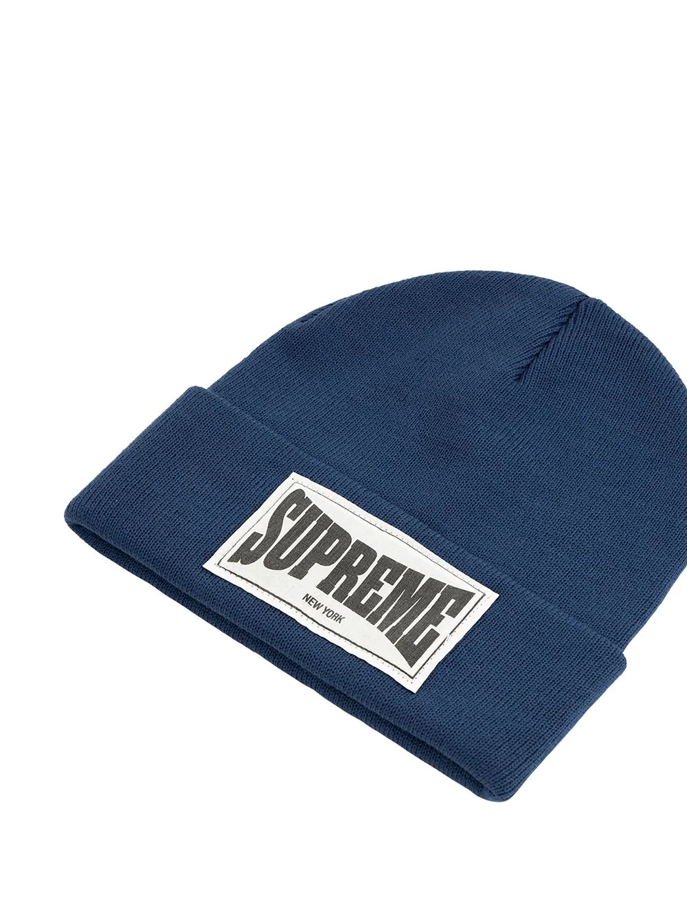 woven label beanie - 2