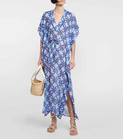 Poupette St Barth Andrea asymmetric kaftan outlook