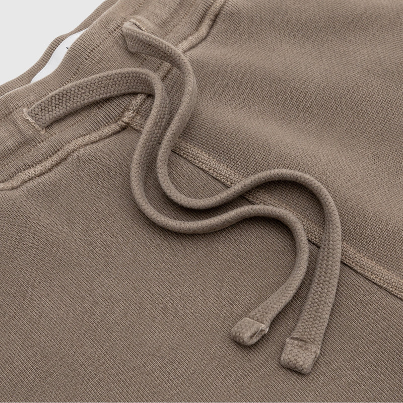 Stone Island ORGANIC COTTON DIAGONAL FLEECE 'OLD' EFFECT PANTS outlook