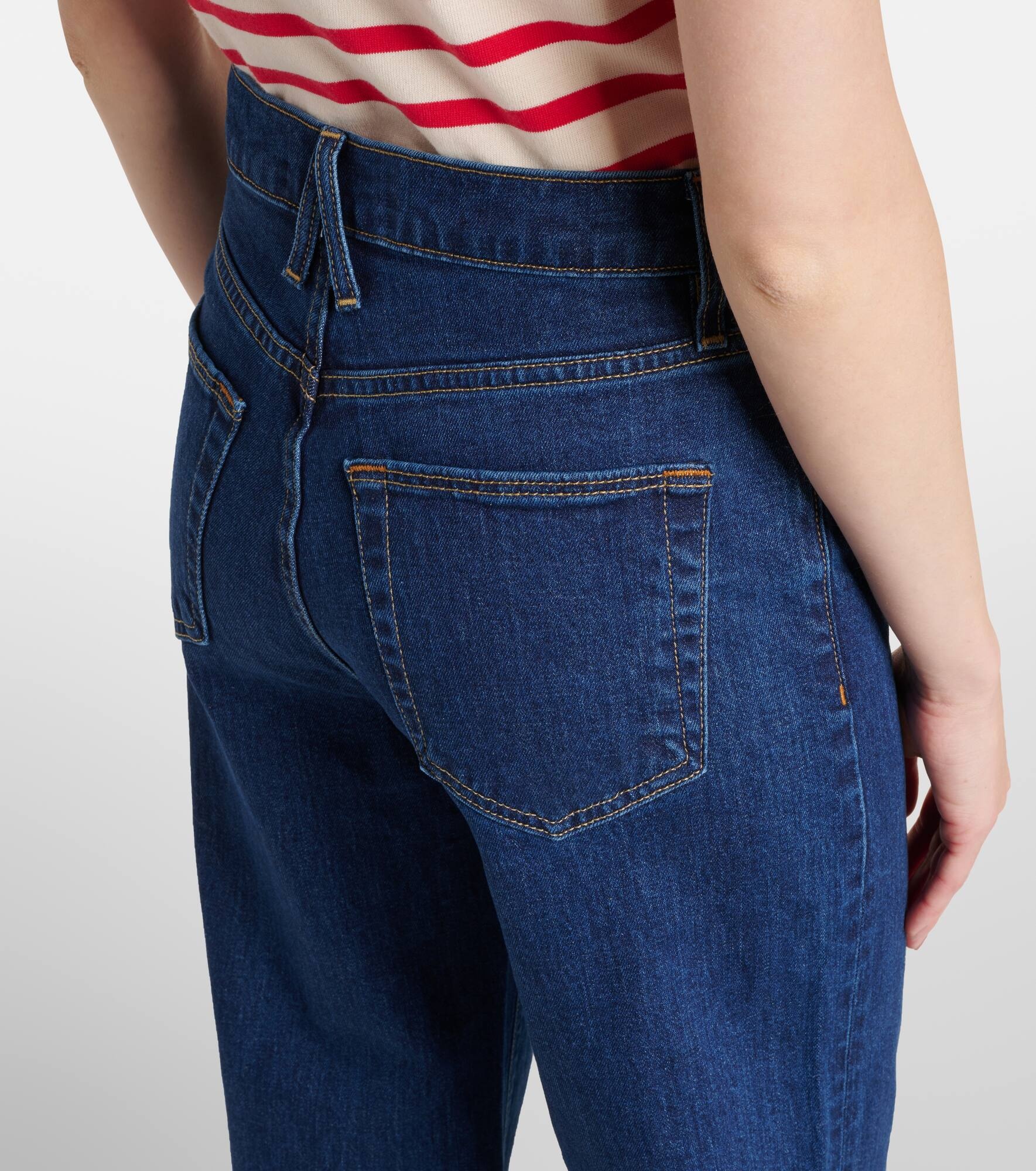 Grace high-rise wide-leg jeans - 6